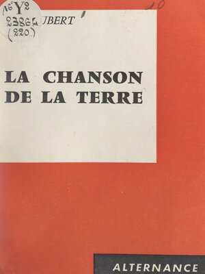 cover image of La chanson de la terre